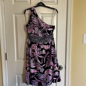 One shoulder Lilly Pulitzer dress